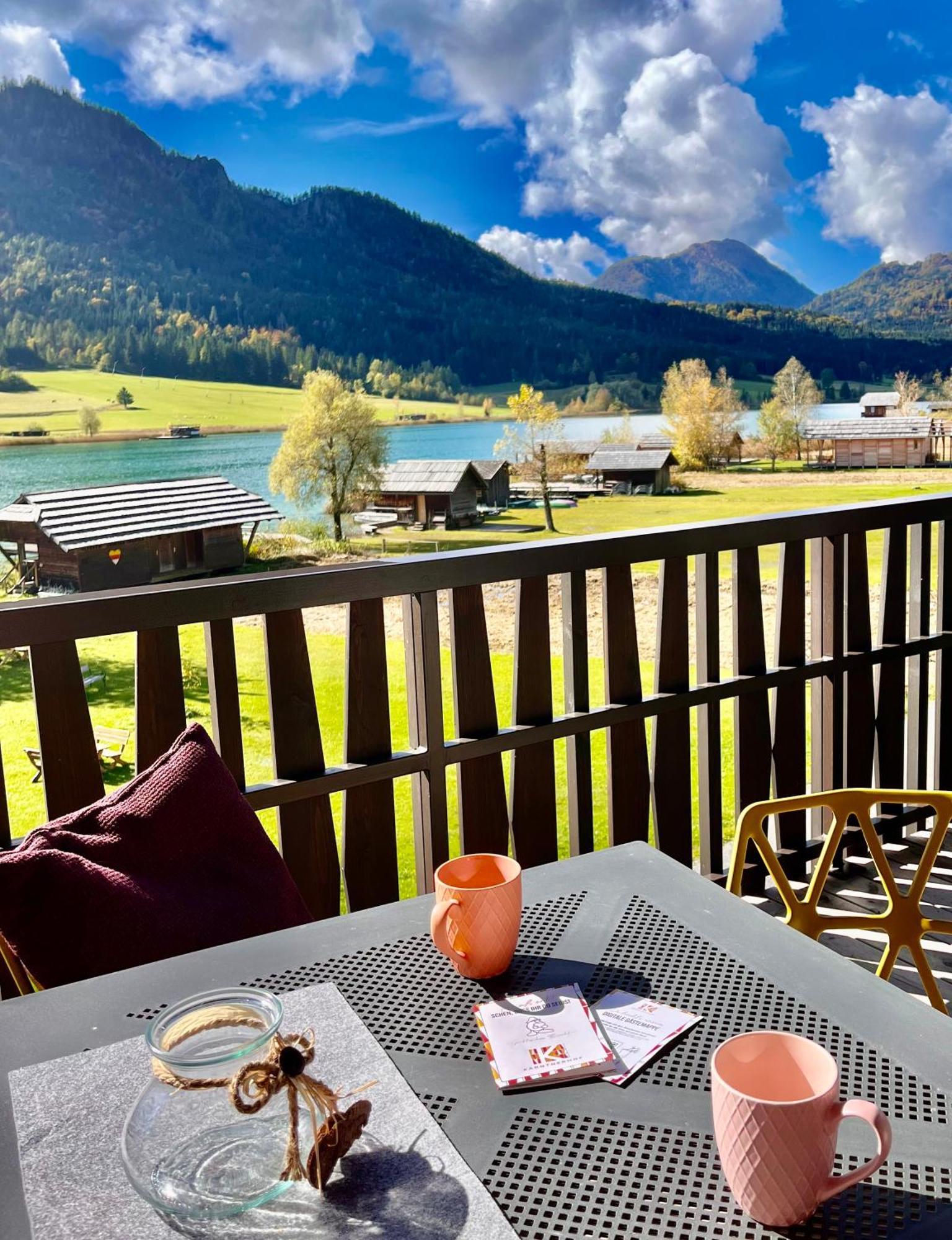 Seehotel & Seeapartments Kaerntnerhof- Direkt Am See! Weissensee Eksteriør billede