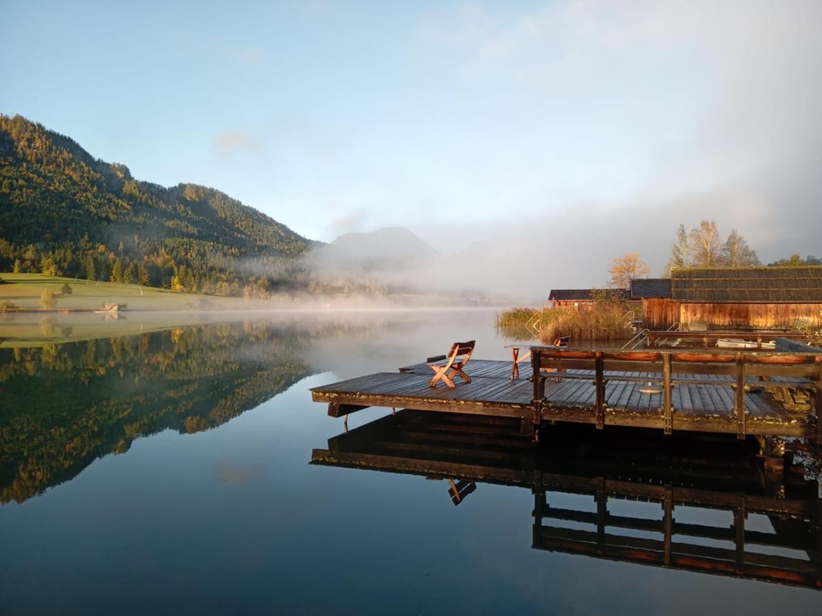 Seehotel & Seeapartments Kaerntnerhof- Direkt Am See! Weissensee Eksteriør billede